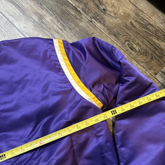 Vintage 80’s Starter Los Angeles Lakers NBA satin Jacket Men’s Large - Picture 8 of 8